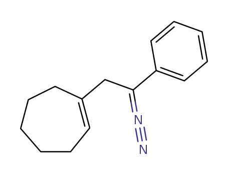 Cycloheptene, 1-(2-diazo-2-phenylethyl)-