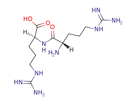 Molecular Structure of 15483-27-9 (H-ARG-ARG-OH ACETATE SALT)