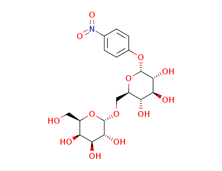 p-Nitrophenyl-b-D-melibiose