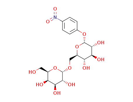 4-니트로페닐6-O-(aD-글루코피라노실)-bD-글루코피라노사이드