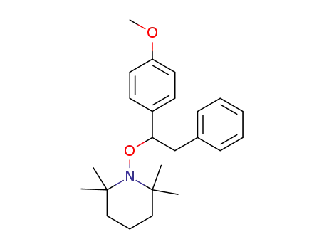 Molecular Structure of 1401229-25-1 (1-(1-(4-methoxyphenyl)-2-phenylethoxy)-2,2,6,6-tetramethylpiperidine)