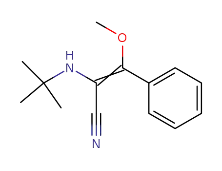 (Z)-2-tert-Butylamino-3-methoxy-3-phenyl-acrylonitrile