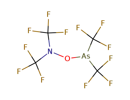 Methanamine,
N-[[bis(trifluoromethyl)arsino]oxy]-1,1,1-trifluoro-N-(trifluoromethyl)-