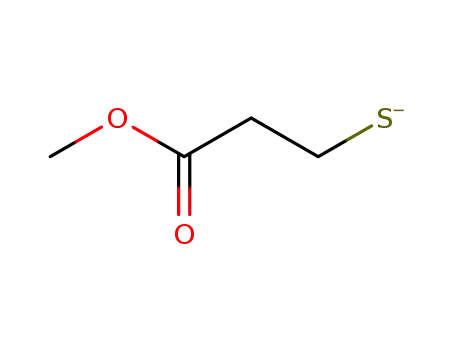 methyl 3-mercaptopropionate ion