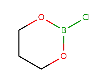 Molecular Structure of 1003-43-6 (1,3,2-Dioxaborinane, 2-chloro-)