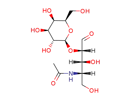 Molecular Structure of 154859-30-0 (4-acetamido-4-deoxy-2-O-(β-D-galactopyranosyl)-L-xylose)