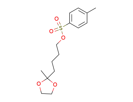 toluene-4-sulfonic acid 4-(2-methyl-[1,3]dioxolan-2-yl)-butyl ester