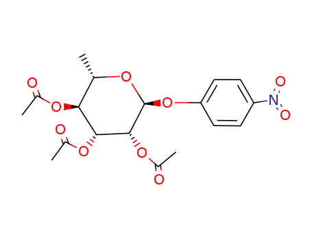 4-nitrophenyl-2,3,4,6-tetra-O-acetyl-α-L-rhamnopyranoside