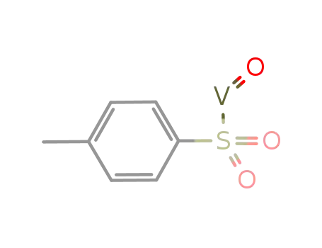 Molecular Structure of 184477-10-9 (vanadyl-p-toluene sulfinate)