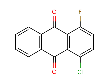 1-fluoroanthracene-9,10-dione derivative