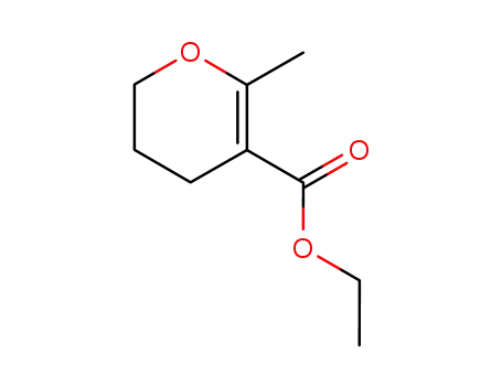 Molecular Structure of 10226-28-5 (3-ETHOXYCARBONYL-5,6-DIHYDRO-2-METHYL-4H-PYRAN)
