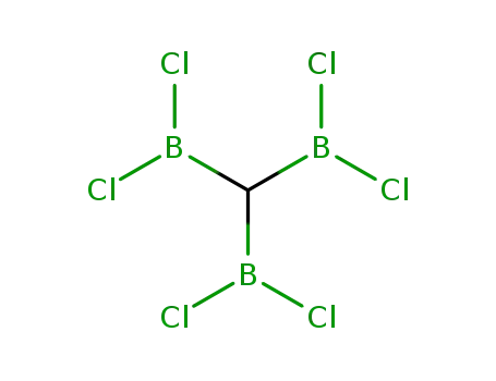 Molecular Structure of 40710-69-8 (tris(dichloroboryl)methane)