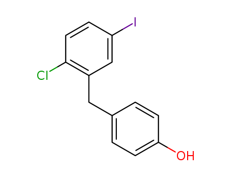 4-(2-Chloro-5-iodobenzyl)phenol