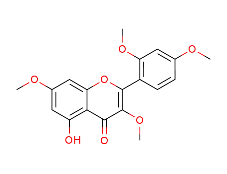 2-(2,4-dimethoxyphenyl)-5-hydroxy-3,7-dimethoxy-4H-chromen-4-one