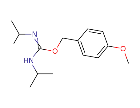 Molecular Structure of 128472-97-9 (N,N'-diisopropyl-O-(4-methoxybenzyl)isourea)