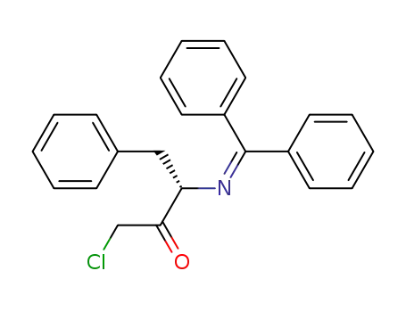 (3S)-1-chloro-3-(diphenylmethylene)amino-4-phenyl-2-butanone