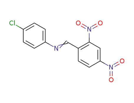 Molecular Structure of 354538-08-2 (4-chloro-N-(2,4-dinitrobenzylidene)aniline)