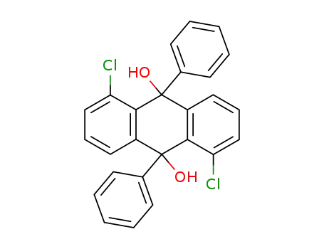 1,5-dichloro-9,10-diphenyl-9,10-dihydro-9,10-anthracenediol