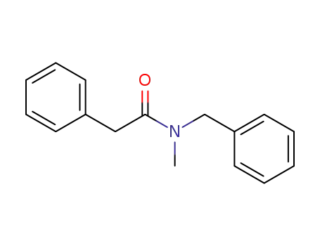 Molecular Structure of 34317-22-1 (N-benzyl-N-methyl-2-phenylacetamide)
