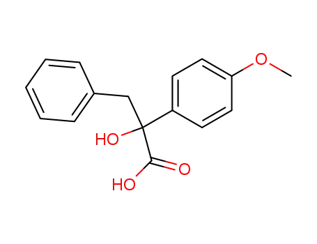 2-hydroxy-2-(4-methoxy-phenyl)-3-phenyl-propionic acid
