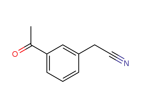 벤젠 아세토 니트릴, 3- 아세틸-(9CI)