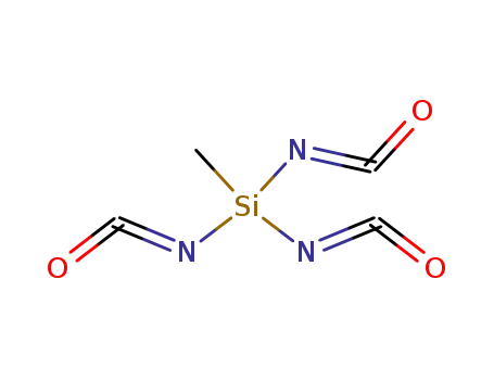 Molecular Structure of 5587-61-1 (triisocyanato-methyl-silane)
