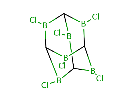 Molecular Structure of 54573-10-3 (hexachloro hexaboraadamantane)
