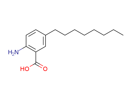 Benzoic acid, 2-amino-5-octyl-