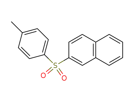 Molecular Structure of 13250-06-1 (Naphthalene, 2-[(4-methylphenyl)sulfonyl]-)