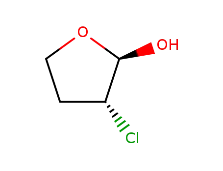 (<i>RS</i>)-2-chloro-4-hydroxy-butyraldehyde (<i>RS</i>)-cyclohemiacetal