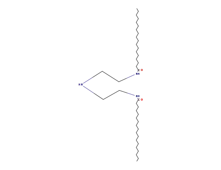 Molecular Structure of 10220-90-3 (N,N'-(iminodiethane-1,2-diyl)distearamide)