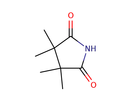 Molecular Structure of 3566-61-8 (3,3,4,4-tetramethylsuccinimide)