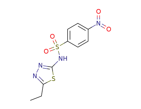 2-(4-Nitrobenzenesulfonamido)-5-ethyl-1,3,4-thiadiazole
