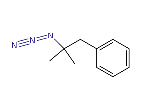 Molecular Structure of 83386-09-8 (Benzene, (2-azido-2-methylpropyl)-)