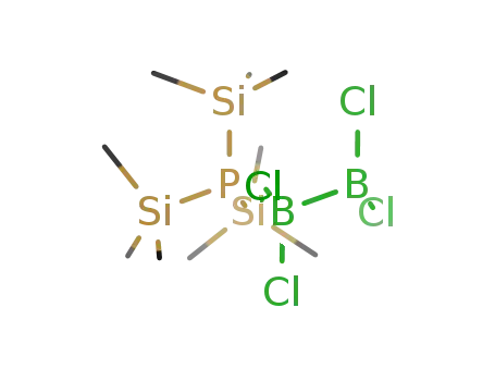 tris(trimethylsilyl)phosphane-tetrachlorodiborane<sup>(4)</sup>