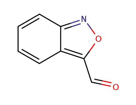 Molecular Structure of 74052-97-4 (2,1-Benzisoxazole-3-carboxaldehyde (9CI))