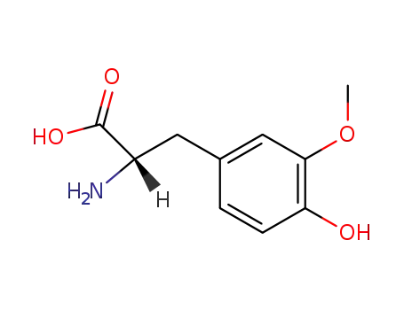 Molecular Structure of 300-48-1 (3-METHOXY-L-TYROSINE)