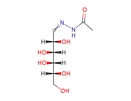 Molecular Structure of 63629-71-0 (D-galactose-acetylhydrazone)