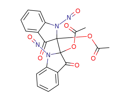 2,2'-diacetoxy-1,1'-dinitroso-1,2,1',2'-tetrahydro-[2,2']biindolyl-3,3'-dione