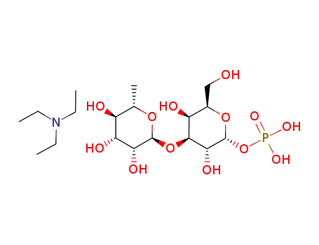 3-O-α-L-rhamnopyranosyl-α-D-galactopyranosyl phosphate triethylammonium salt