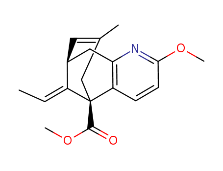 5,9-Methanocycloocta[b]pyridine-5(6H)-carboxylic acid, 11-ethylidene-9,10-dihydro-2-methoxy-7-methyl-, methyl ester, (5R,9R,11E)-