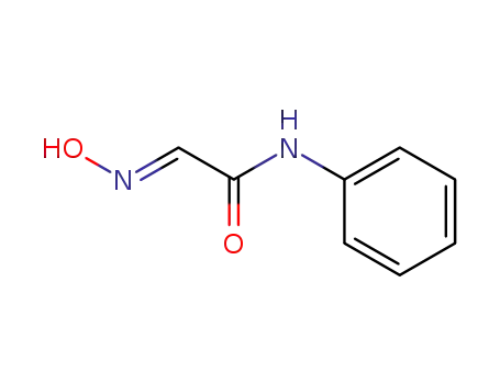 Molecular Structure of 42366-35-8 ((E)-2-(HydroxyiMino)-N-phenylacetaMide)