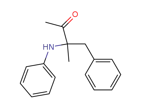 3-anilino-3-methyl-4-phenyl-butan-2-one