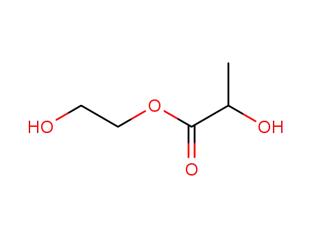 Molecular Structure of 29671-83-8 (2-hydroxyethyl lactate)