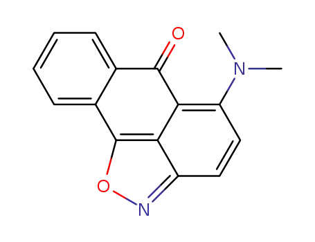 5-dimethylaminoanthra<1,9-c,d>isoxazol-6-one
