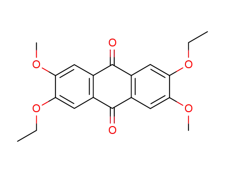2,6-diethoxy-3,7-dimethoxy-anthraquinone