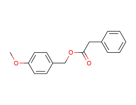 Molecular Structure of 102-17-0 (ANISYL PHENYLACETATE)