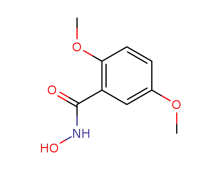 Molecular Structure of 1208328-54-4 (N-hydroxy-2,5-dimethoxy-benzamide)