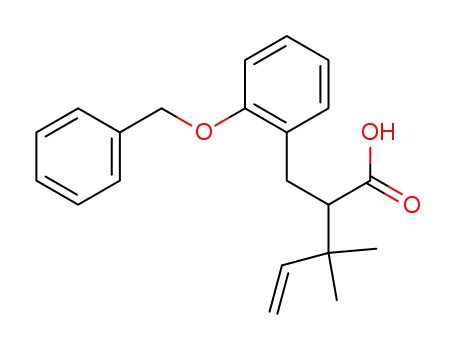 2-(1,1-dimethylallyl)-2,3-dihydro-O-benzylcoumaric acid