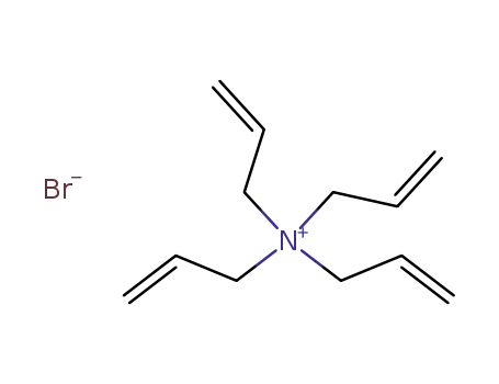 Molecular Structure of 6919-32-0 (N,N,N-tri(prop-2-en-1-yl)prop-2-en-1-aminium)